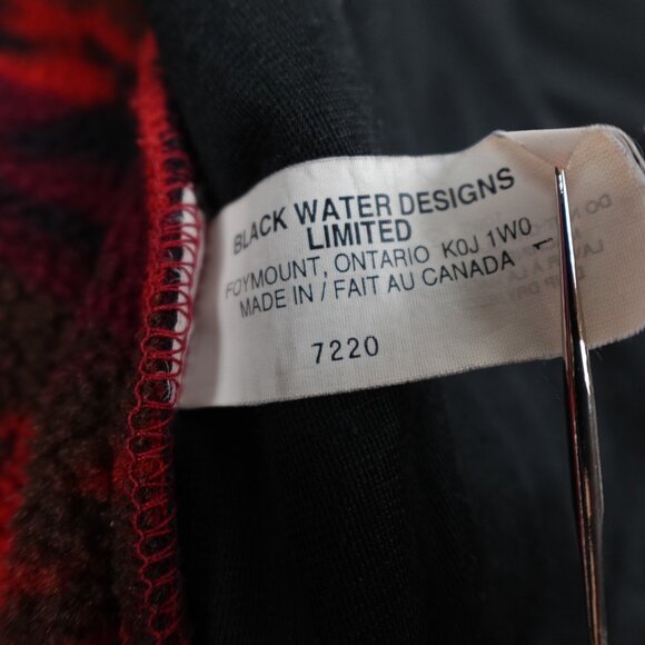 Vintage Sierra Designs Fleece Jacket Womens Large Camo Leaf Print Made in Canada - Picture 3 of 13